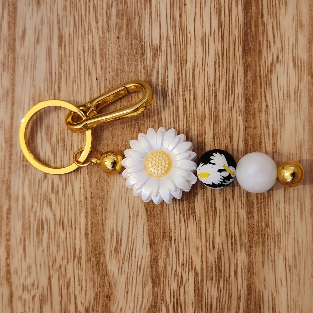 Beaded keychain